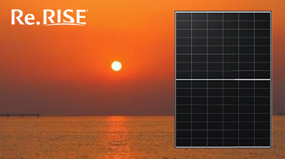 太陽光発電モジュールの写真　Re;LISE